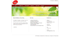 Desktop Screenshot of bradbury.com.sg